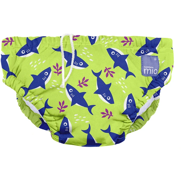 Bambino Mio Zwemluier Herbruikbaar, Neon Haai