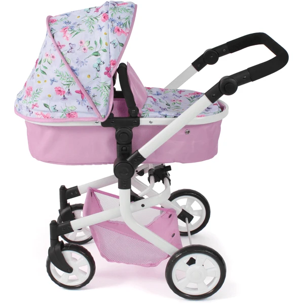 BAYER CHIC 2000 MIKA Combi Poppenwagen Flower - Afbeelding 2