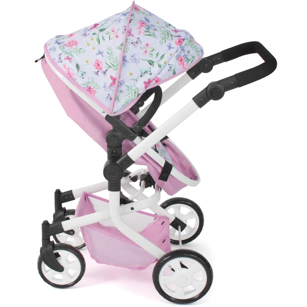 BAYER CHIC 2000 MIKA Combi Poppenwagen Flower - Afbeelding 3