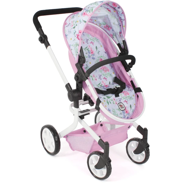 BAYER CHIC 2000 MIKA Combi Poppenwagen Flower - Afbeelding 4