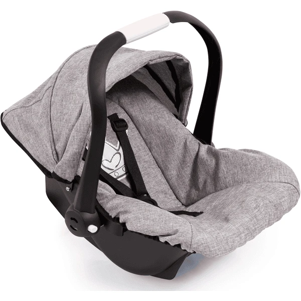 Bayer Design Poppenautostoel Met Kap Grijs - Afbeelding 2