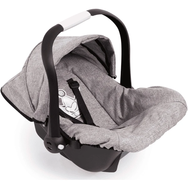 Bayer Design Poppenautostoel Met Kap Grijs - Afbeelding 3