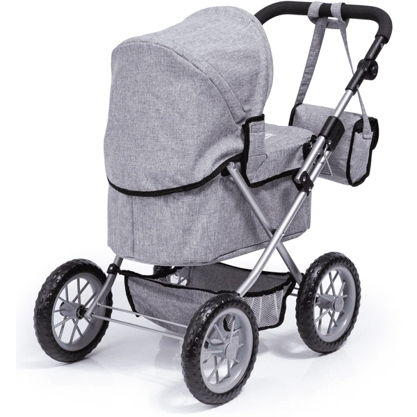 Bayer Design Poppenwagen Trendy , Grijs - Afbeelding 2