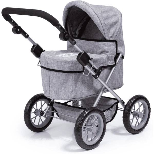 Bayer Design Poppenwagen Trendy , Grijs - Afbeelding 4