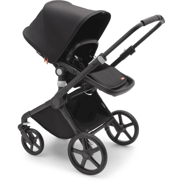 Bugaboo Kinderwagen Fox Cub Met Reiswieg En Zitje Black /. Mid Night Black - Afbeelding 2