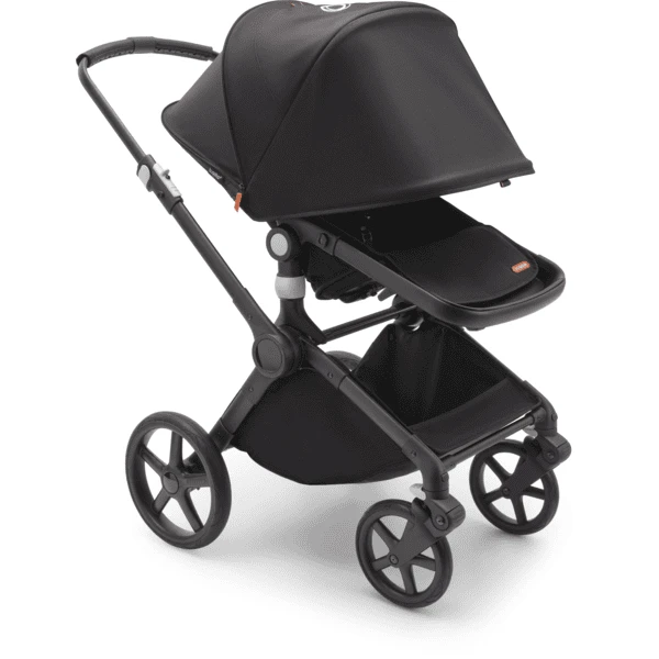 Bugaboo Kinderwagen Fox Cub Met Reiswieg En Zitje Black /. Mid Night Black - Afbeelding 3