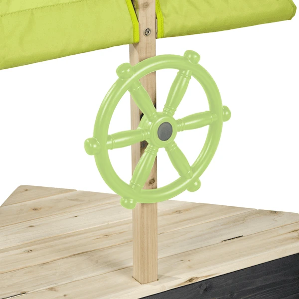 EXIT TOYS EXIT Houten Zandbak Boot Aksent, 190 X 90 Cm - Afbeelding 3