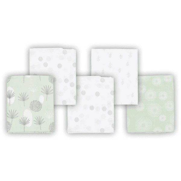 Fillikid Katoenen Luier 5 Pak 70x70 Cm - Afbeelding 2