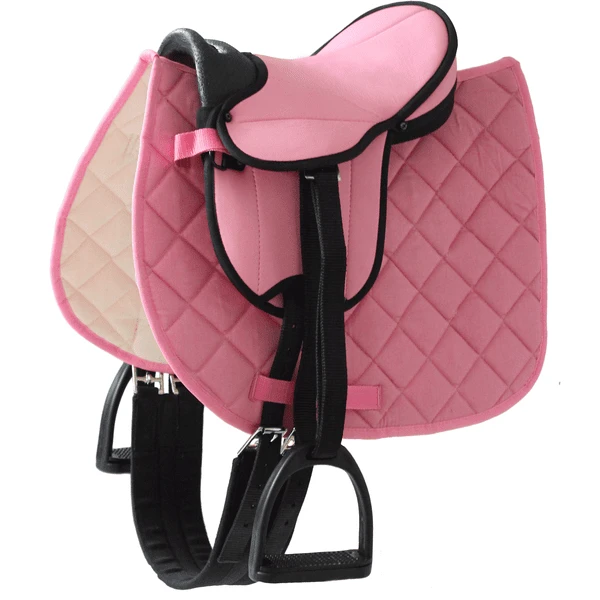Helga Kreft "Zadelset Voor Tuinpaarden, Roze" - Afbeelding 3