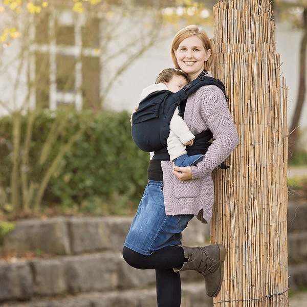 Hoppediz Draagzak Nabaca Basic-Set Regular Zwart - Afbeelding 2