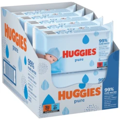 Huggies Zuivere Vochtige Babydoekjes 10 X 56 Doekjes