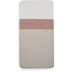 Jollein Wieglaken 75x100 Cm - Gerimpeld - Rozenhout