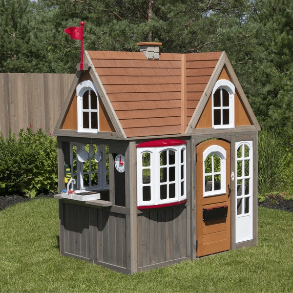 Kidkraft® Tuinspeelhuis Greystone Cottage - Afbeelding 2