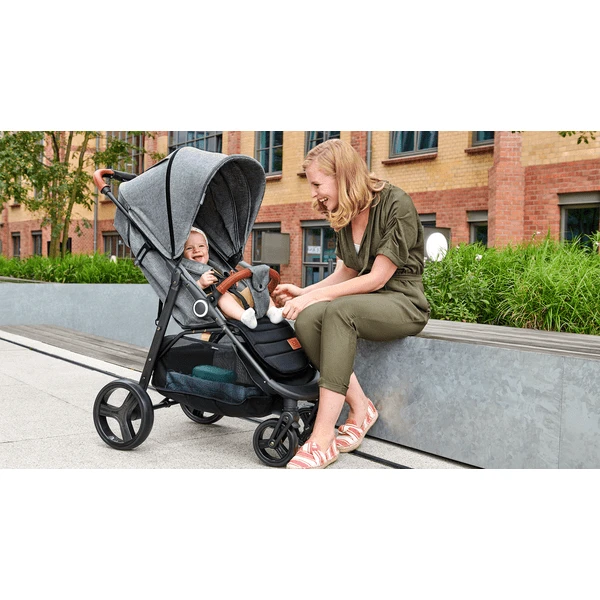 Kinderkraft Buggy Grande Plus Black - Afbeelding 2