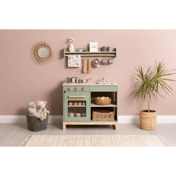 MUSTERKIND ® Speelkeuken- Magnolia - Salie/natuur - Afbeelding 3