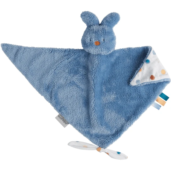 Nattou Lapidou Tipidou Maxi Knuffeldoek Blauw - Afbeelding 3