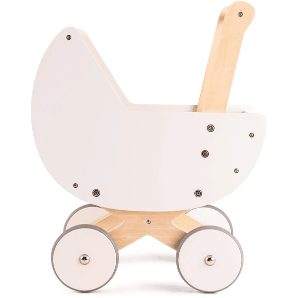 New Classic Toys® New Class Ic Toys Poppenwagen Wit Incl. Bedset - Afbeelding 5