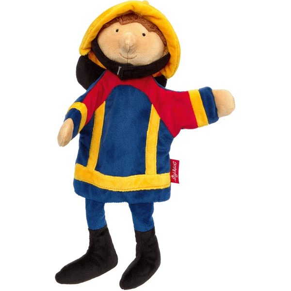 Sigikid ® Hand Puppet Mijn Little Theater, Brandweerman - Afbeelding 2