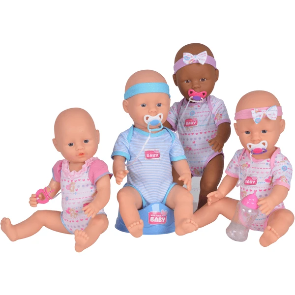 SIMBA New Born Baby Babypop Jongetje 43 Cm - Afbeelding 3