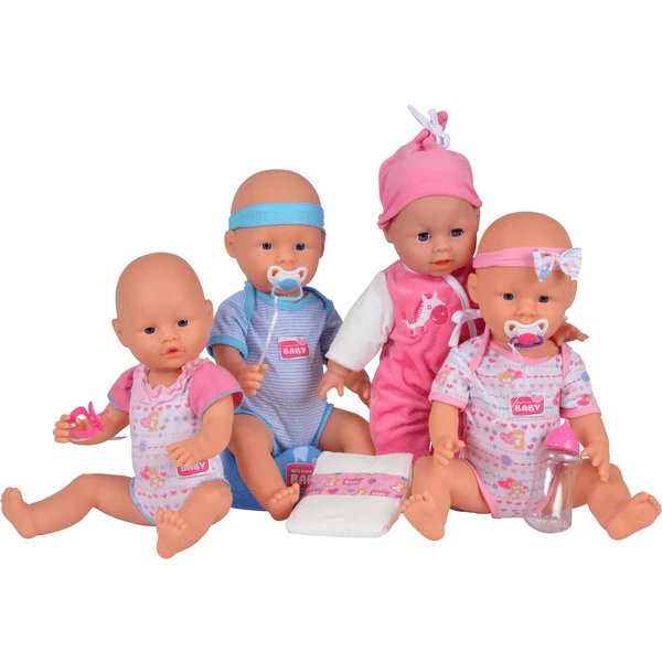 SIMBA New Born Baby Babypop Jongetje 43 Cm - Afbeelding 4