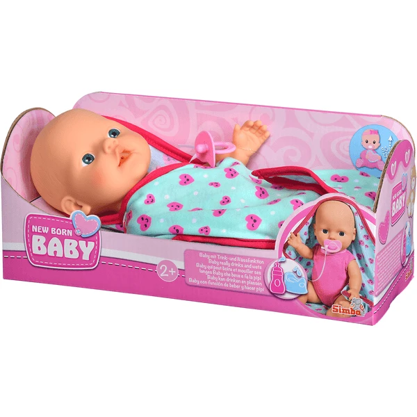 Simba Pasgeboren Baby Met Knuffeldoekje - Afbeelding 3