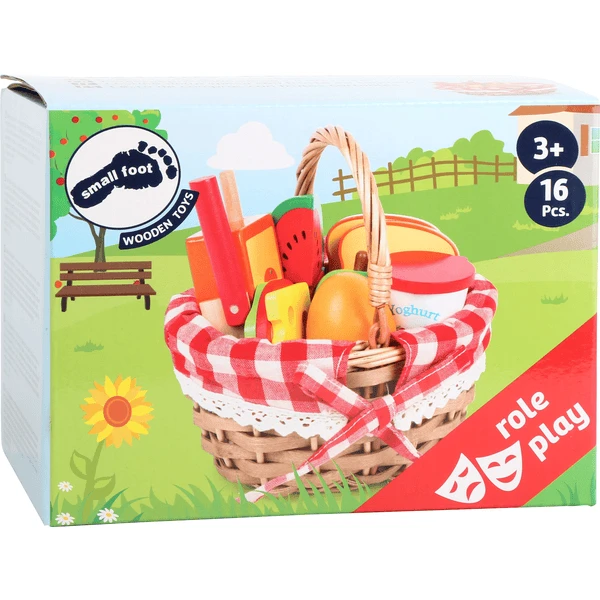 Small Foot® Picknickmand Met 'snijbaar' Eten - Afbeelding 5