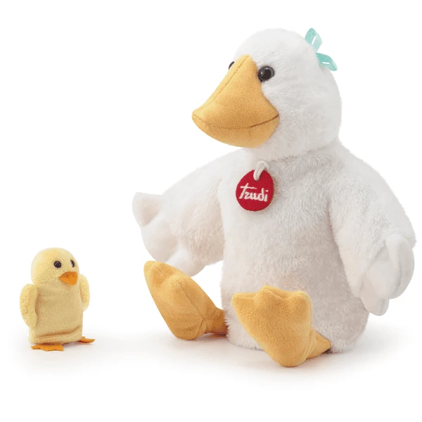 Trudi Marionetten Handpop Gans Met Kuiken (Maat S) - Afbeelding 3
