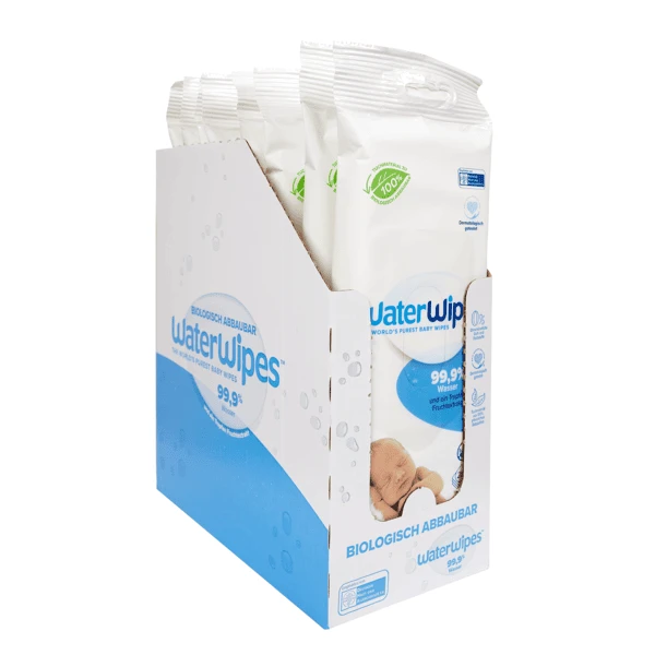 WaterWipes Babydoekjes, Biologisch Afbreekbaar, 32 X 28 Doekjes (896 Stuks) - Afbeelding 5