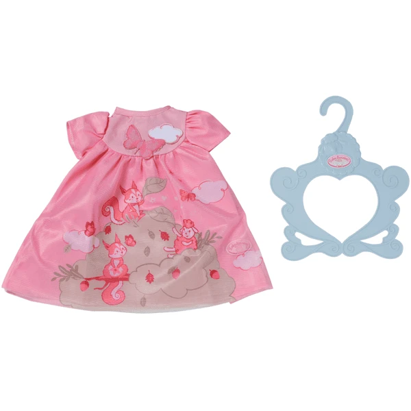 Zapf Creation Baby Annabell® Jurk Roze Eekhoorn 43cm - Afbeelding 5