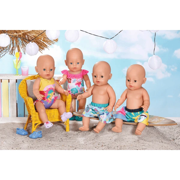 Zapf Creation BABY Born® Weekendbad Shorts 2 Ass. 43cm - Afbeelding 3