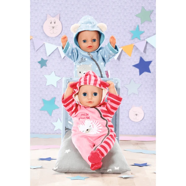 Zapf Creation Dolly Moda One Piece Kat/Beer 2sort 30 - Afbeelding 2