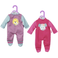 Zapf Creation Dolly Moda Romper Olifant/leeuw 2s 30