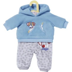 Zapf Creation Dolly Moda Sport Outfit Blauw 43 Cm